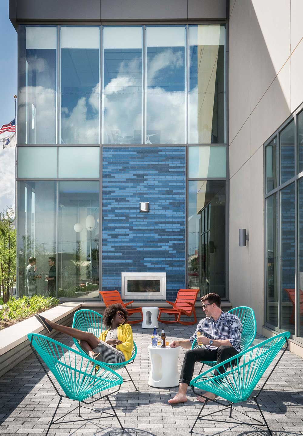 Aloft Hotel Exterior Patio
