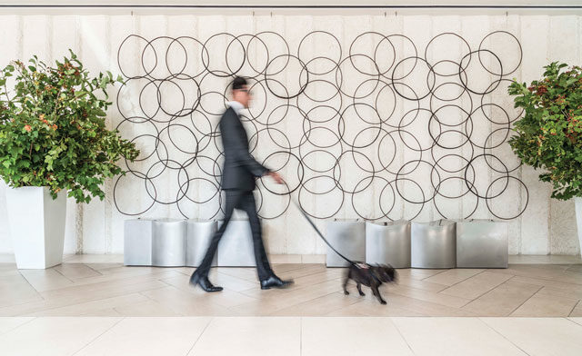 The Modern Lobby Wall