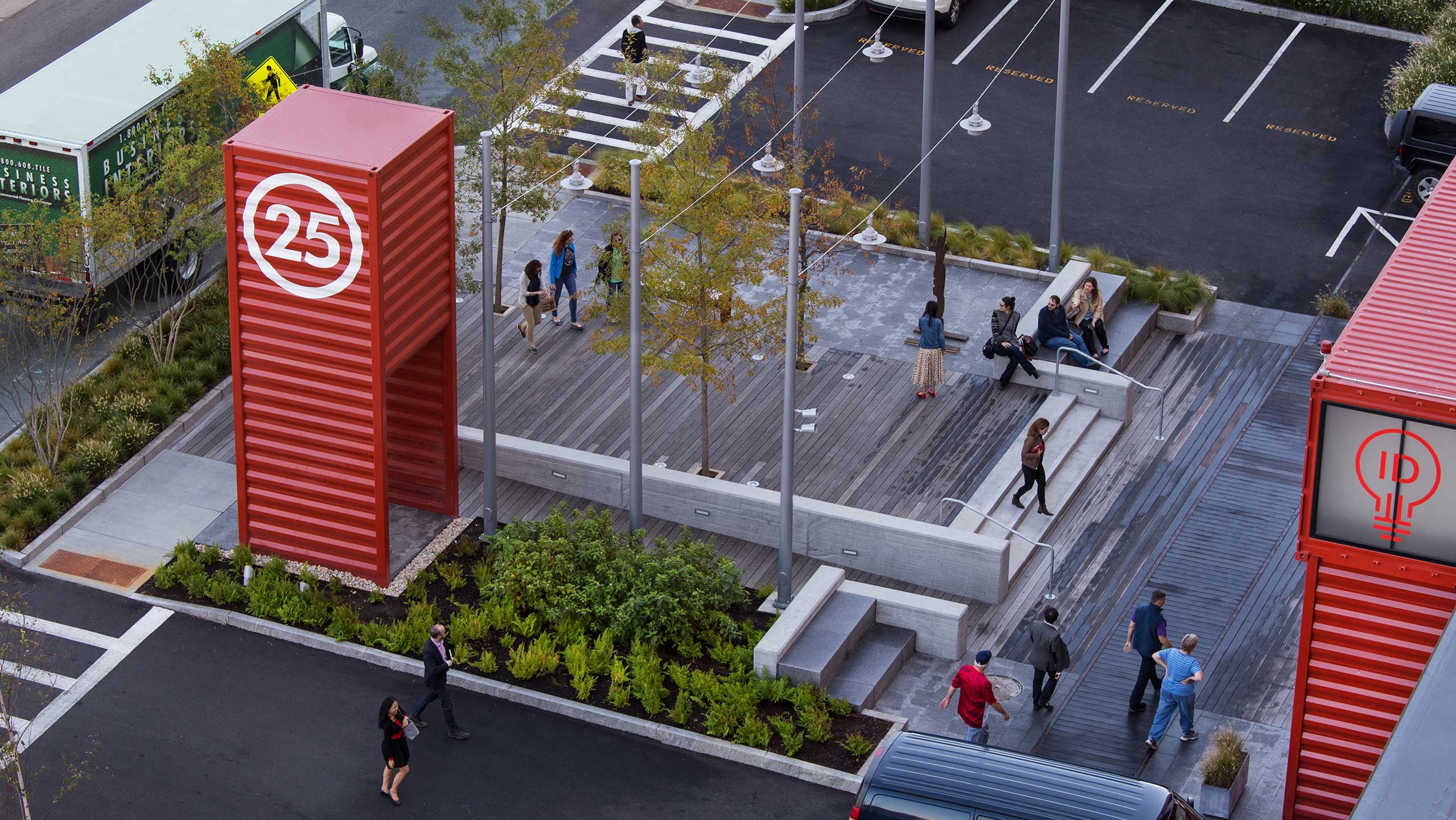 Innovation and Design Building Dry Dock Aerial