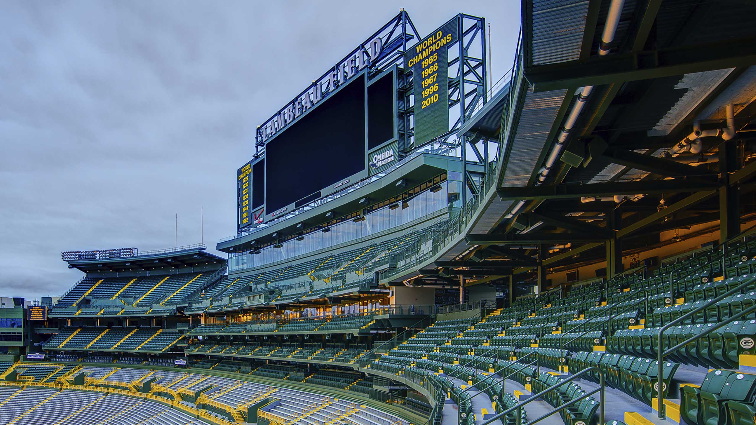 Lambeau Field Stadium Inside