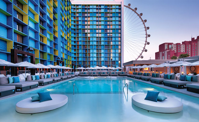 The LINQ Hotel Casino Pool