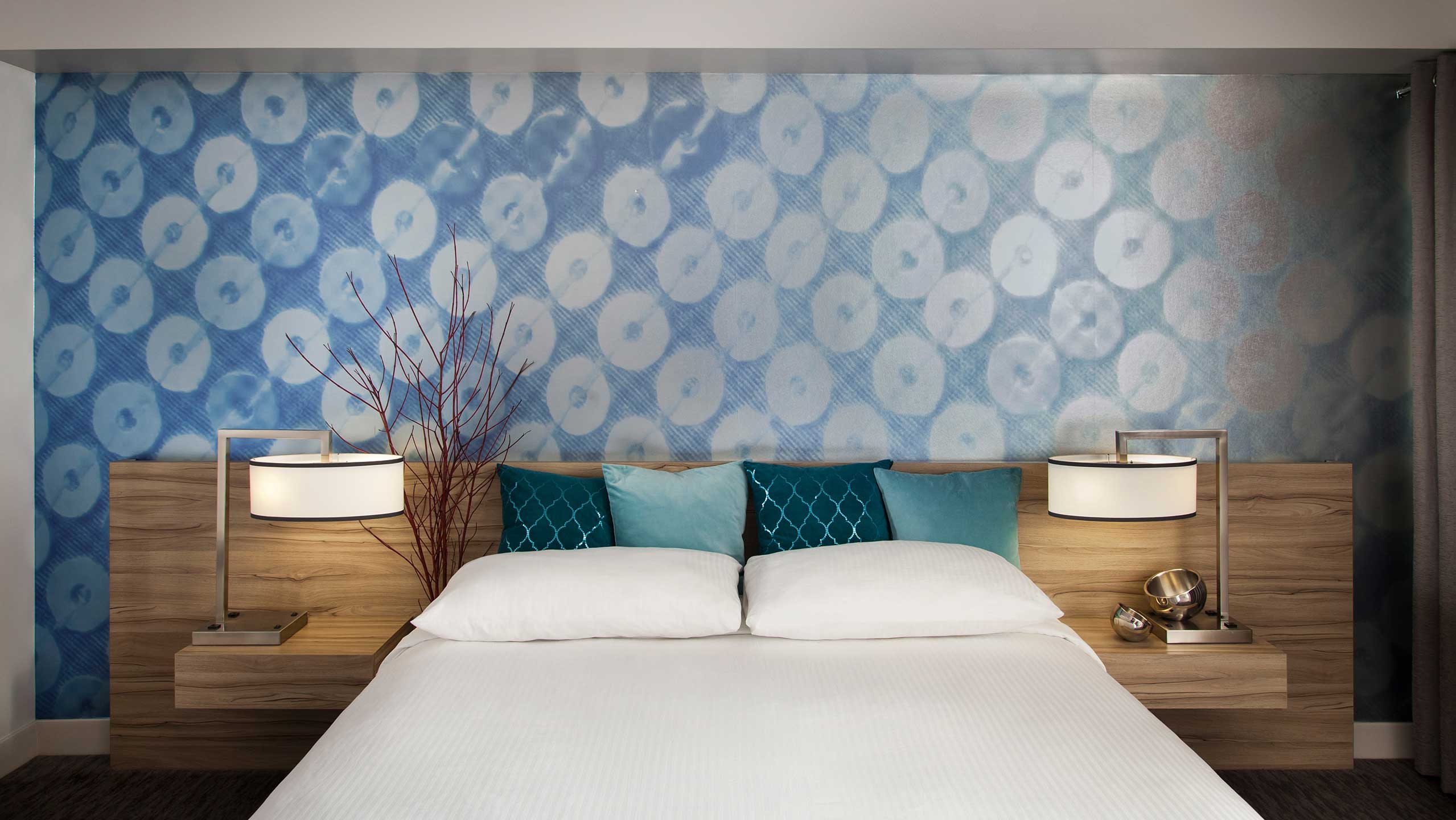 The LINQ Hotel Casino Room Graphic Sequins
