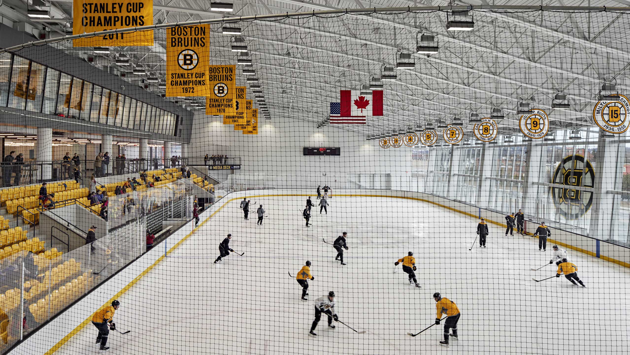 Warrior Ice Arena Looking West