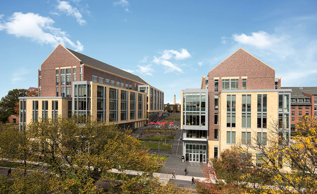 Rutgers Academic View Across Seminary Place