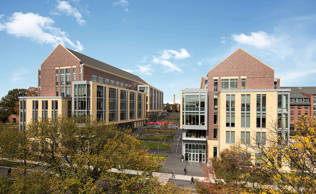 Rutgers Academic View Across Seminary Place