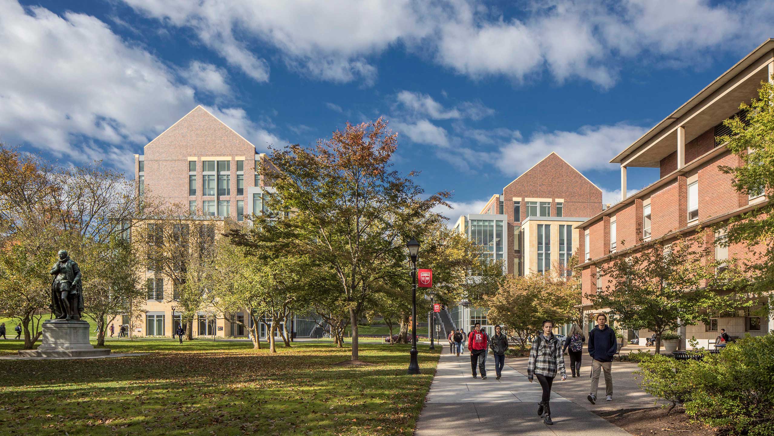 Rutgers Academic Voorhees Mall