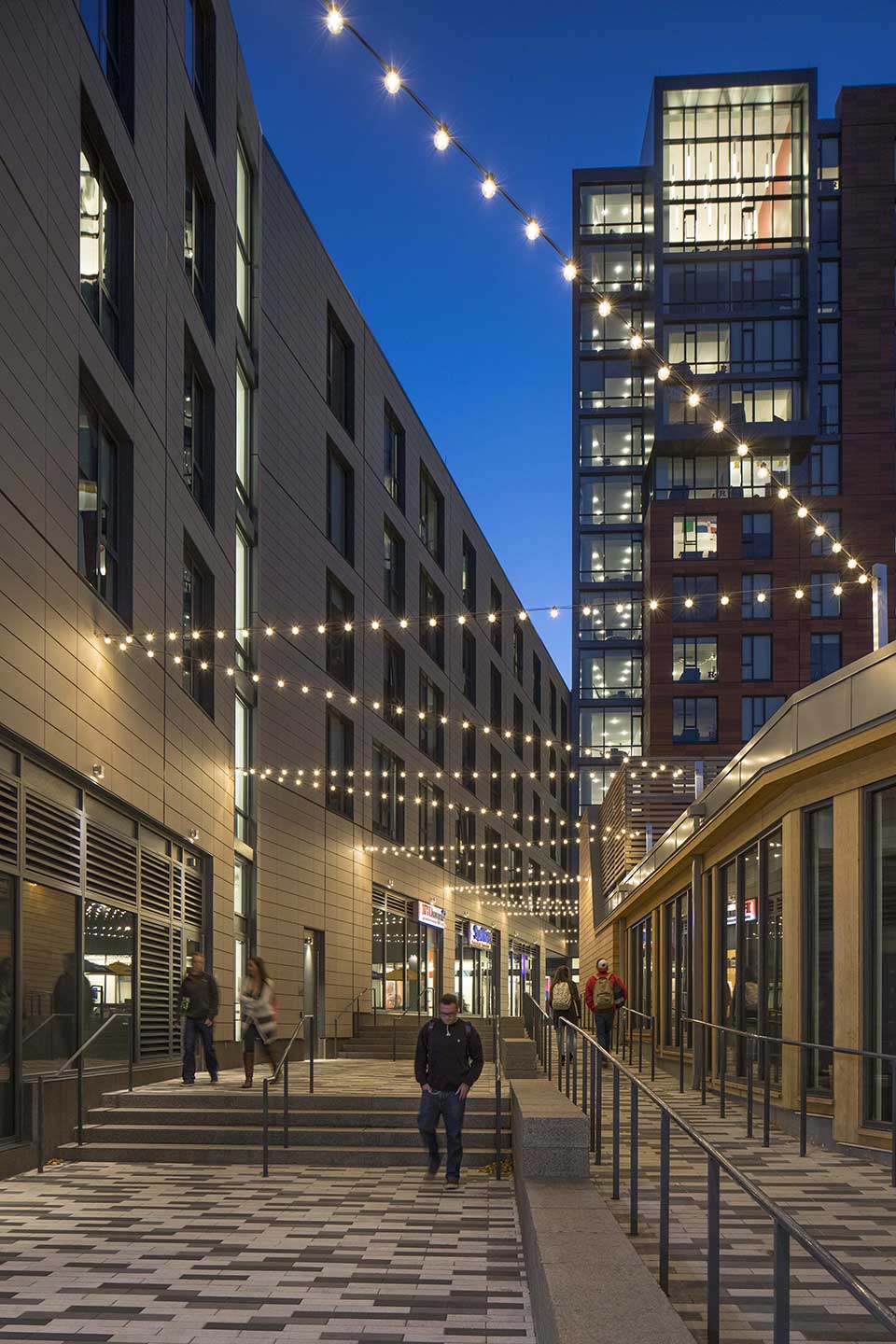 Rutgers Sojourner Promenade Looking West