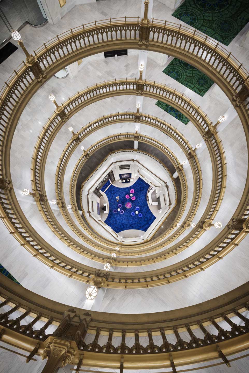 Union Trust Atrium View From Above