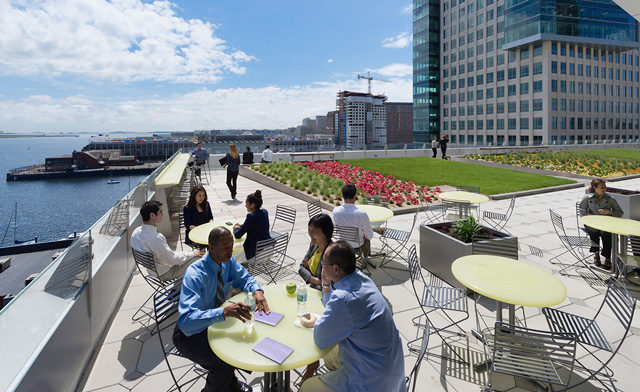 Vertex Pharmaceuticals Roof Terrace