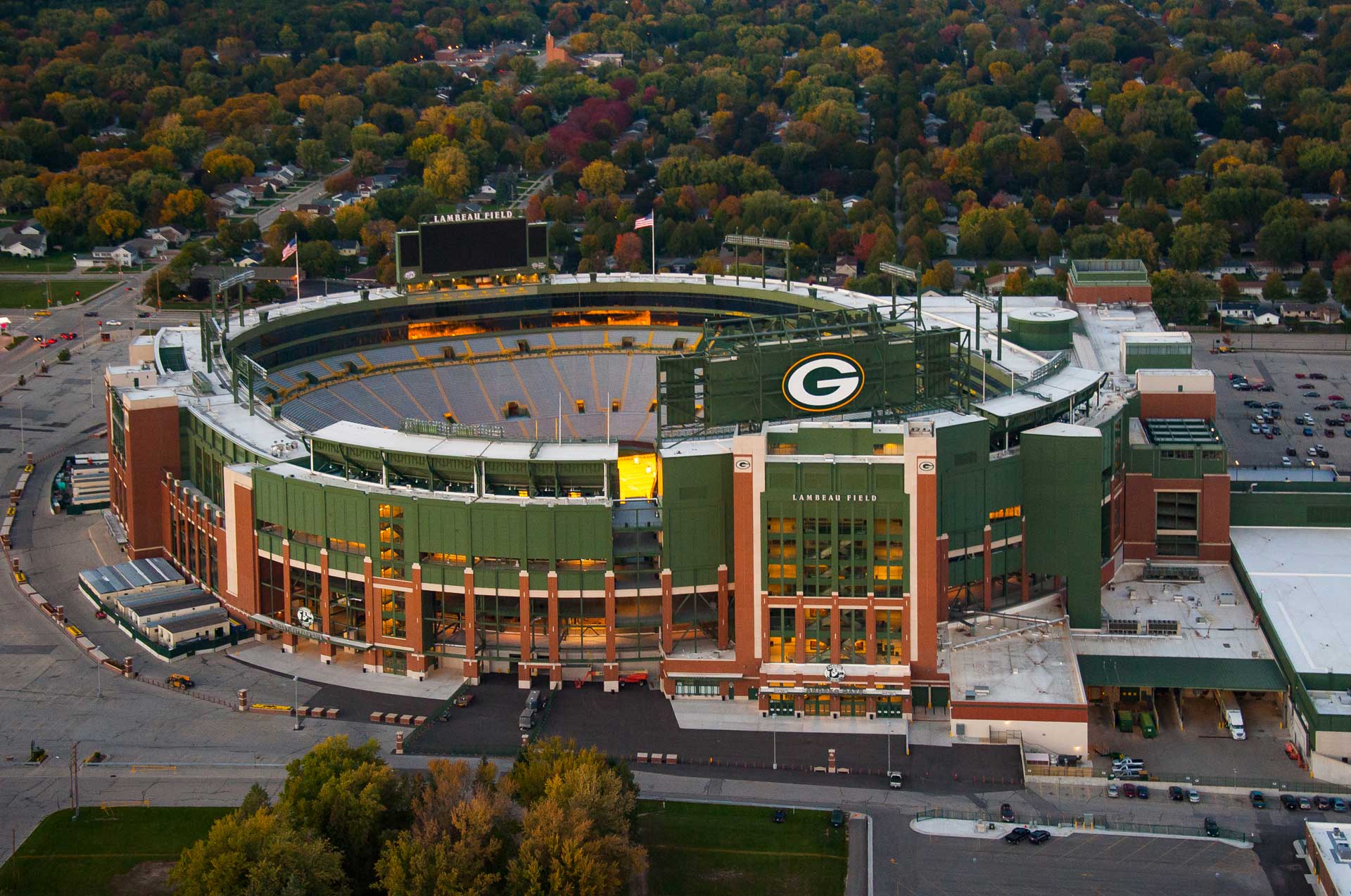 Lambeau Field Green Bay Packers Logo