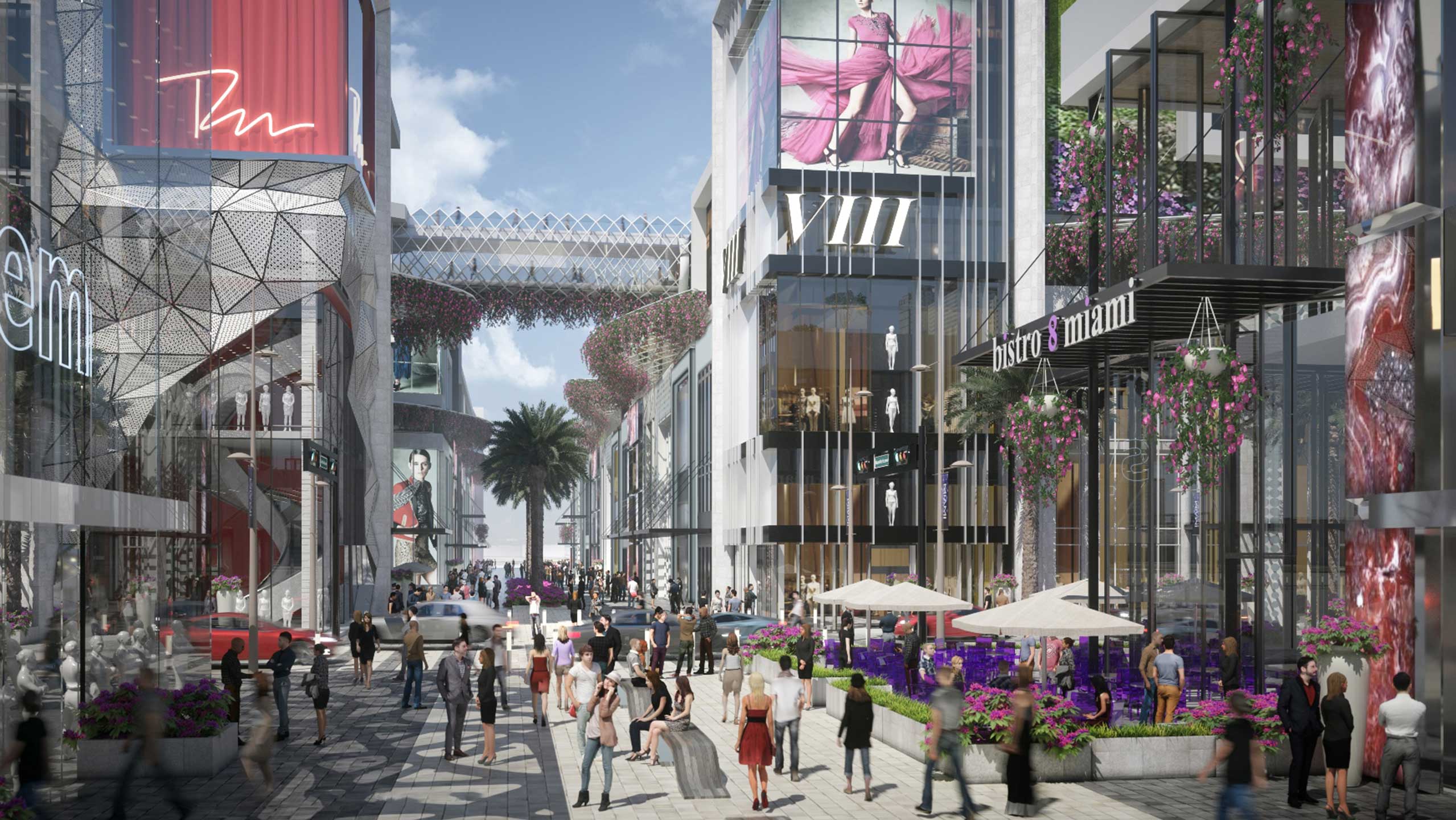 Miami Worldcenter promenade