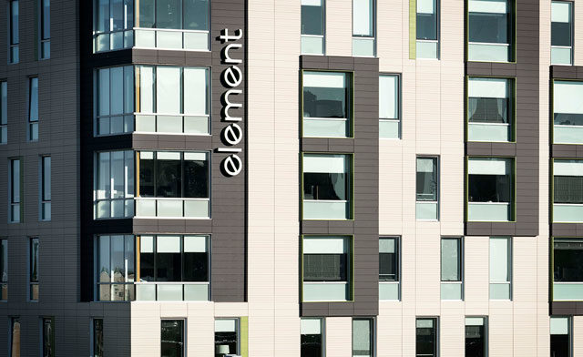 Element facade detail