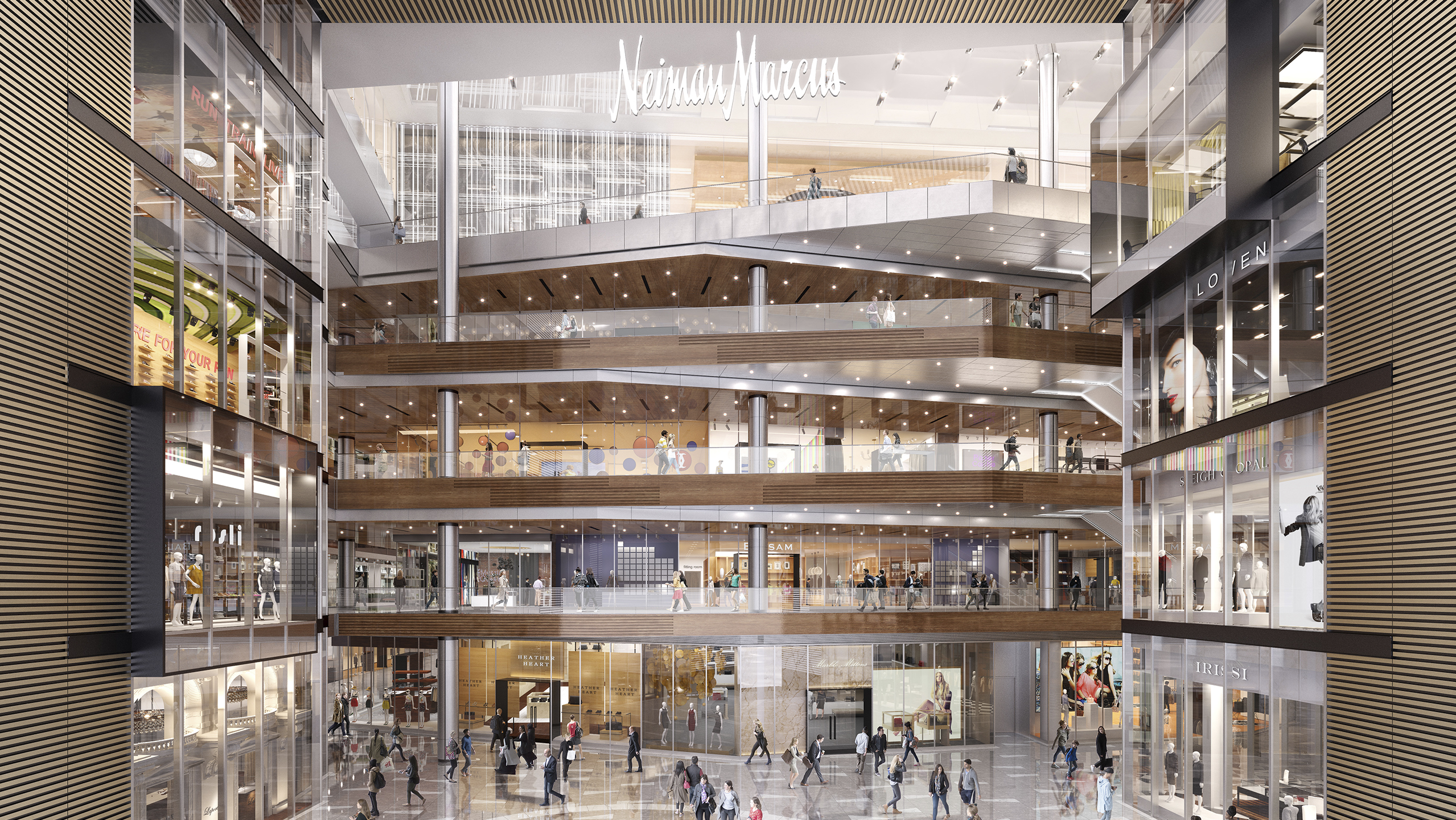 Hudson Yards Neiman Marcus Interior View