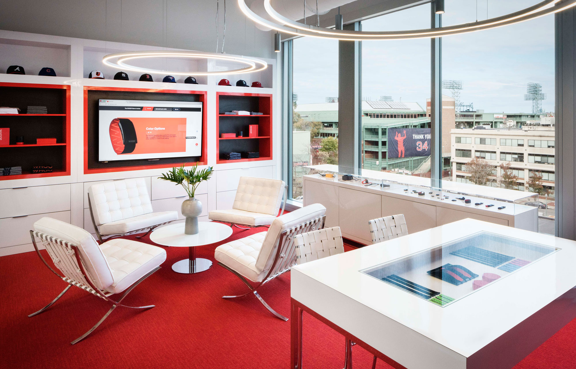 Meeting room at WHOOP