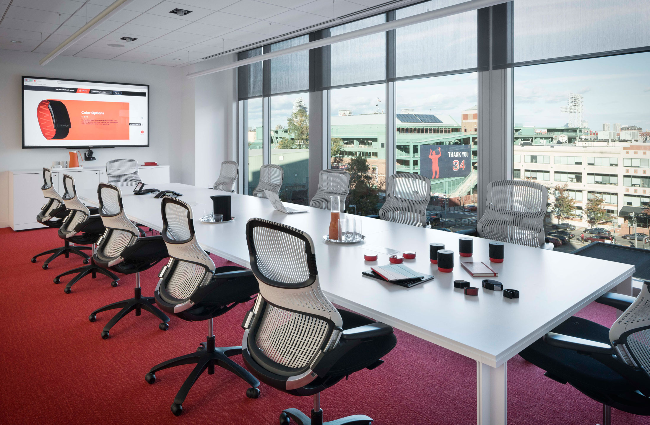 Boardroom at WHOOP